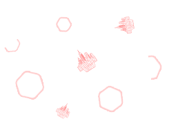 Decorative background shape